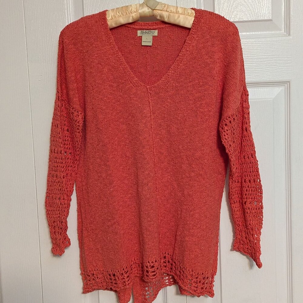 Sweater - Long Sleeve (Salmon)
